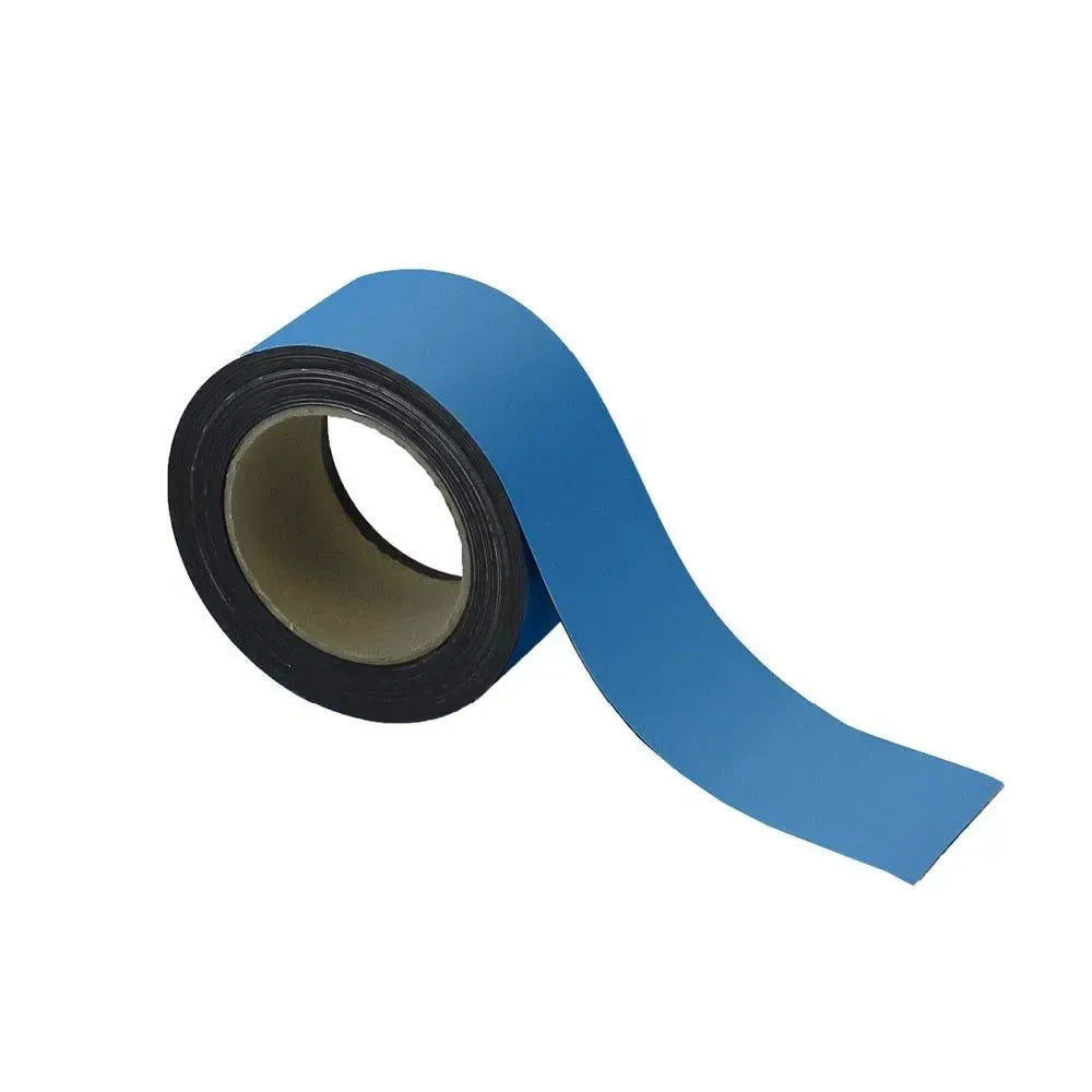Magnetinė Easy Wipe pramoninės kokybės ženklinimo juosta 60 mm x 10 m mėlyna