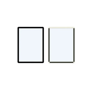 Magnetiniai ženklinimo laikikliai Frames4Docs A4, 10 vnt., juodi