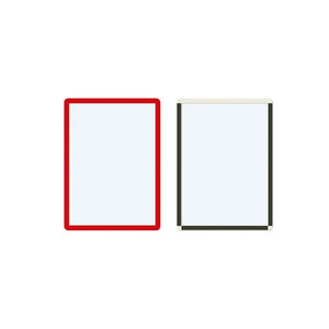 Magnetiniai ženklinimo laikikliai Frames4Docs A4 10 vnt. raudoni