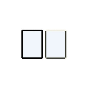 Magnetiniai ženklinimo laikikliai Frames4Docs A5, 10 vnt., juodi