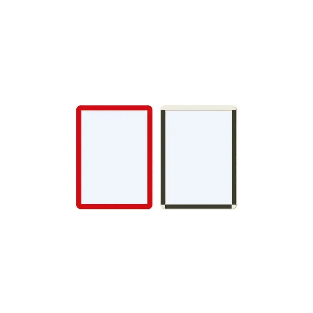 Magnetiniai ženklinimo laikikliai Frames4Docs A5 10 gab raudoni