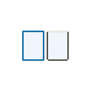 Magnetiniai ženklinimo laikikliai Frames4Docs A5, 10 vnt., mėlyni