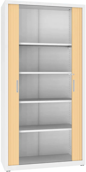 Metalinis dokumentų kabinetas Archive su žaliuzinėmis durimis 1990x1000x435 mm