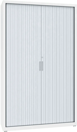 Metalinė dokumentų spinta Archive rullo 1990x1200x435 mm – balta / sidabro