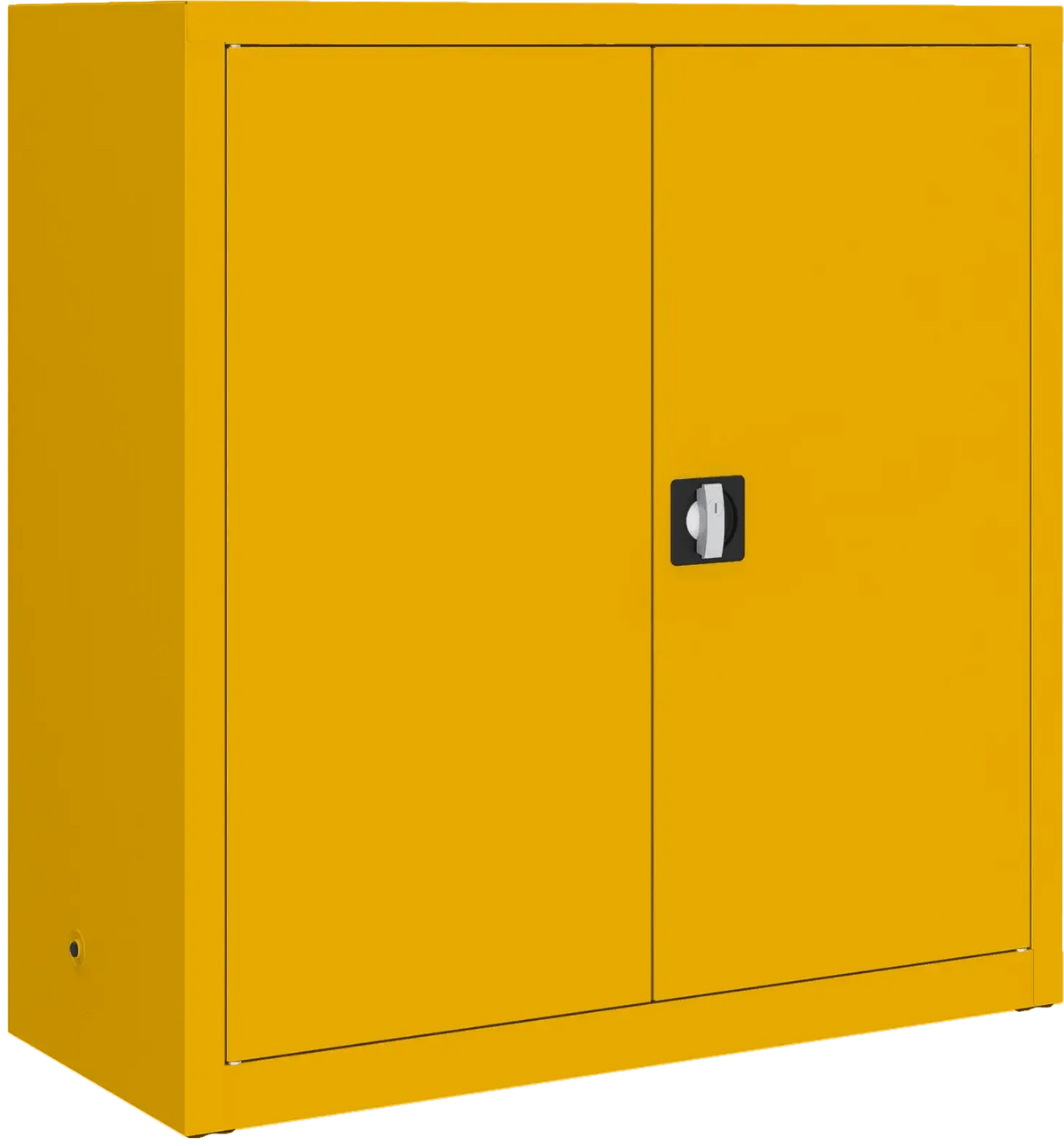 Metalinė dokumentų spinta Classic 1040x1000x435 mm – geltonas / geltonas