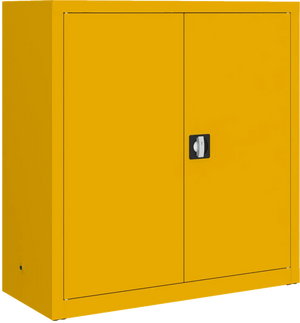 Metalinė dokumentų spinta Classic 1040x1000x435 mm – geltonas / geltonas