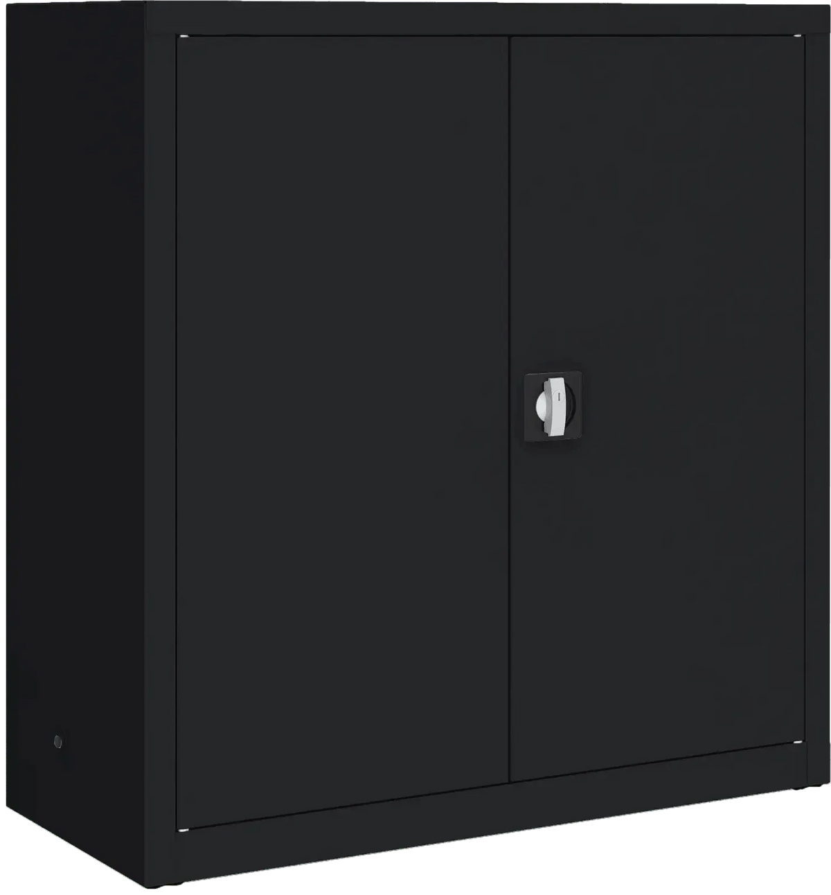 Metalinė dokumentų spinta Classic 1040x1000x435 mm – juodas / juodas