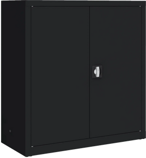 Metalinė dokumentų spinta Classic 1040x1000x435 mm – juodas / juodas