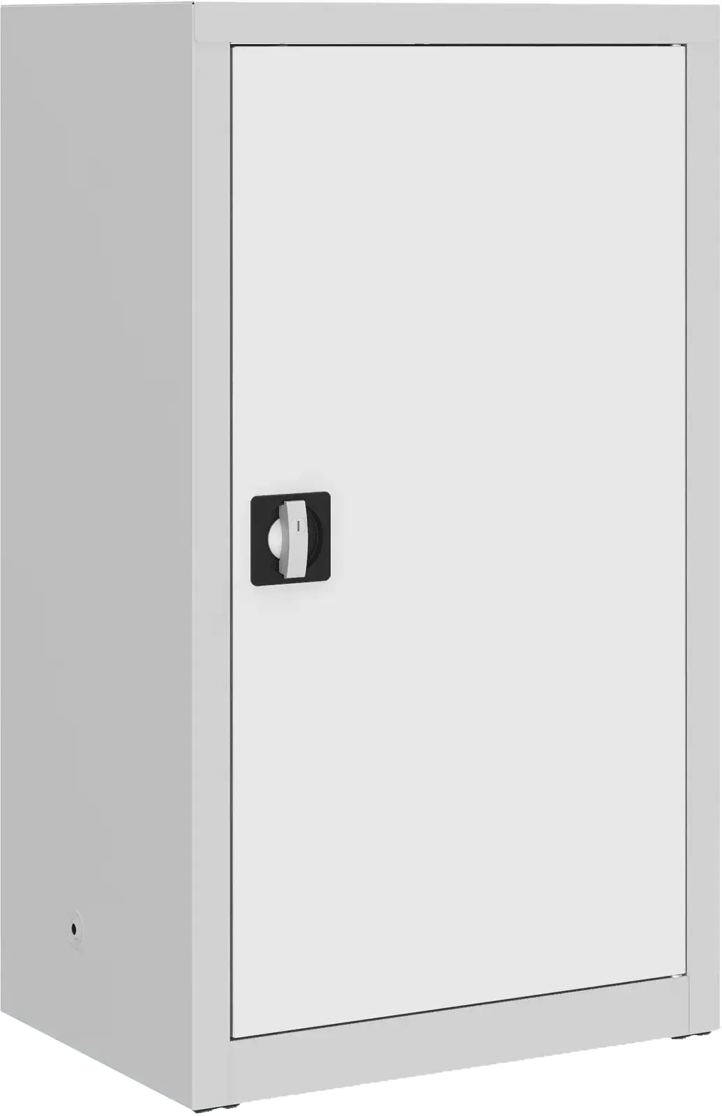 Metalinė dokumentų spinta Classic 1040x600x435 mm – šviesiai pilkas / baltos