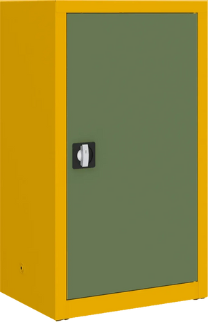 Metalinė dokumentų spinta Classic 1040x600x435 mm – geltonas / žalios