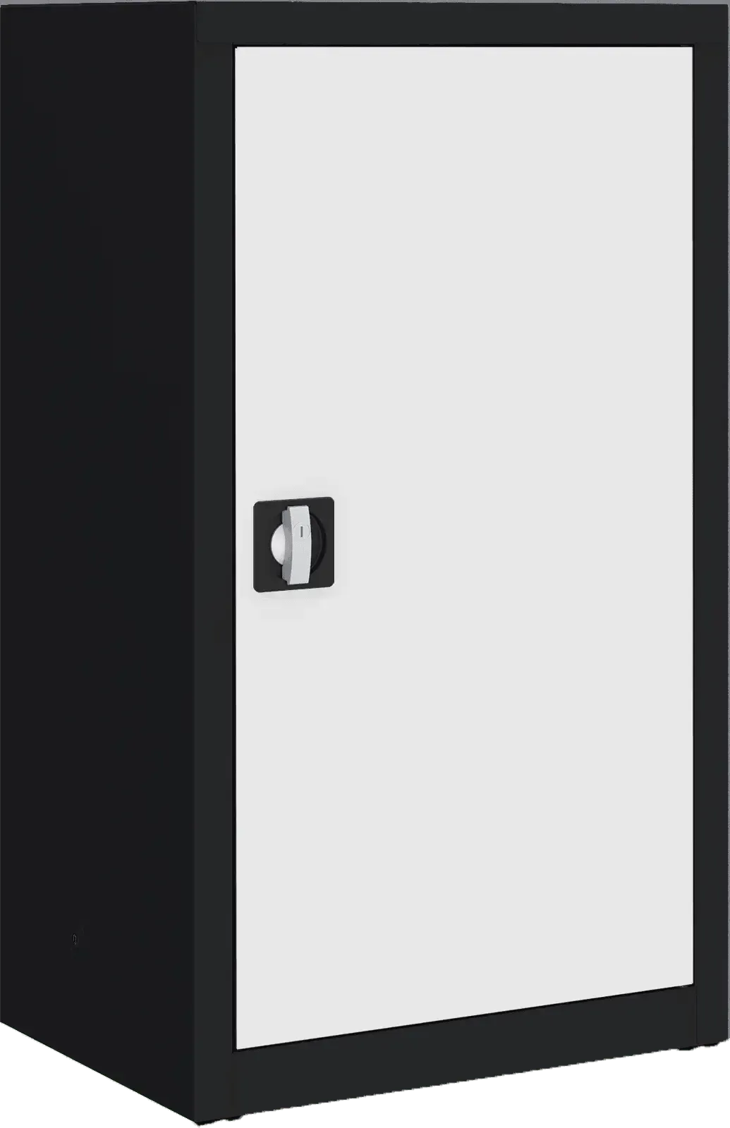 Metalinė dokumentų spinta Classic 1040x600x435 mm – juodas / baltos