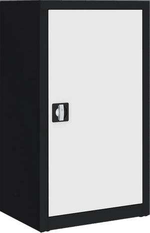 Metalinė dokumentų spinta Classic 1040x600x435 mm – juodas / baltos