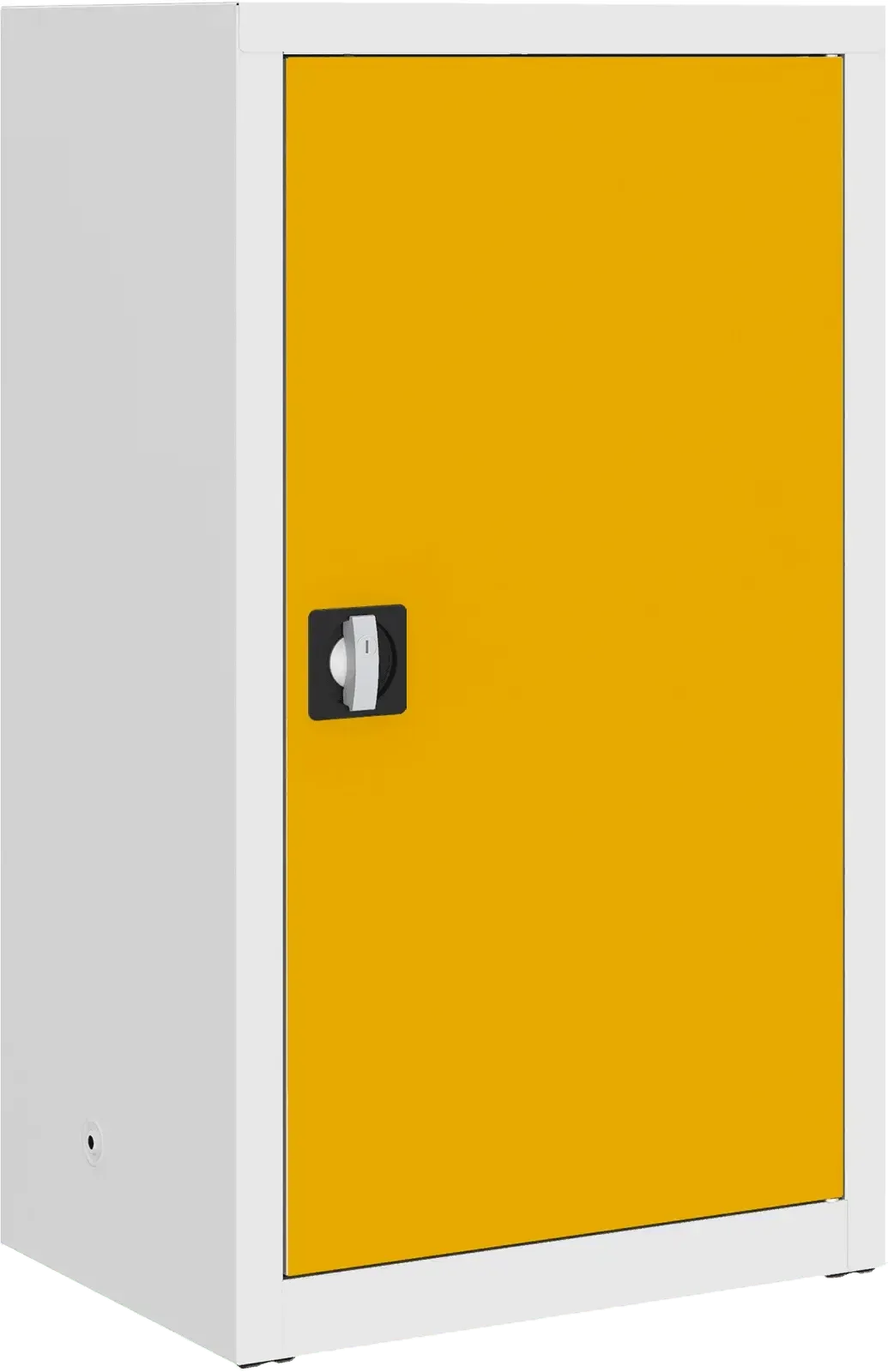 Metalinė dokumentų spinta Classic 1040x600x435 mm – baltas / geltonos