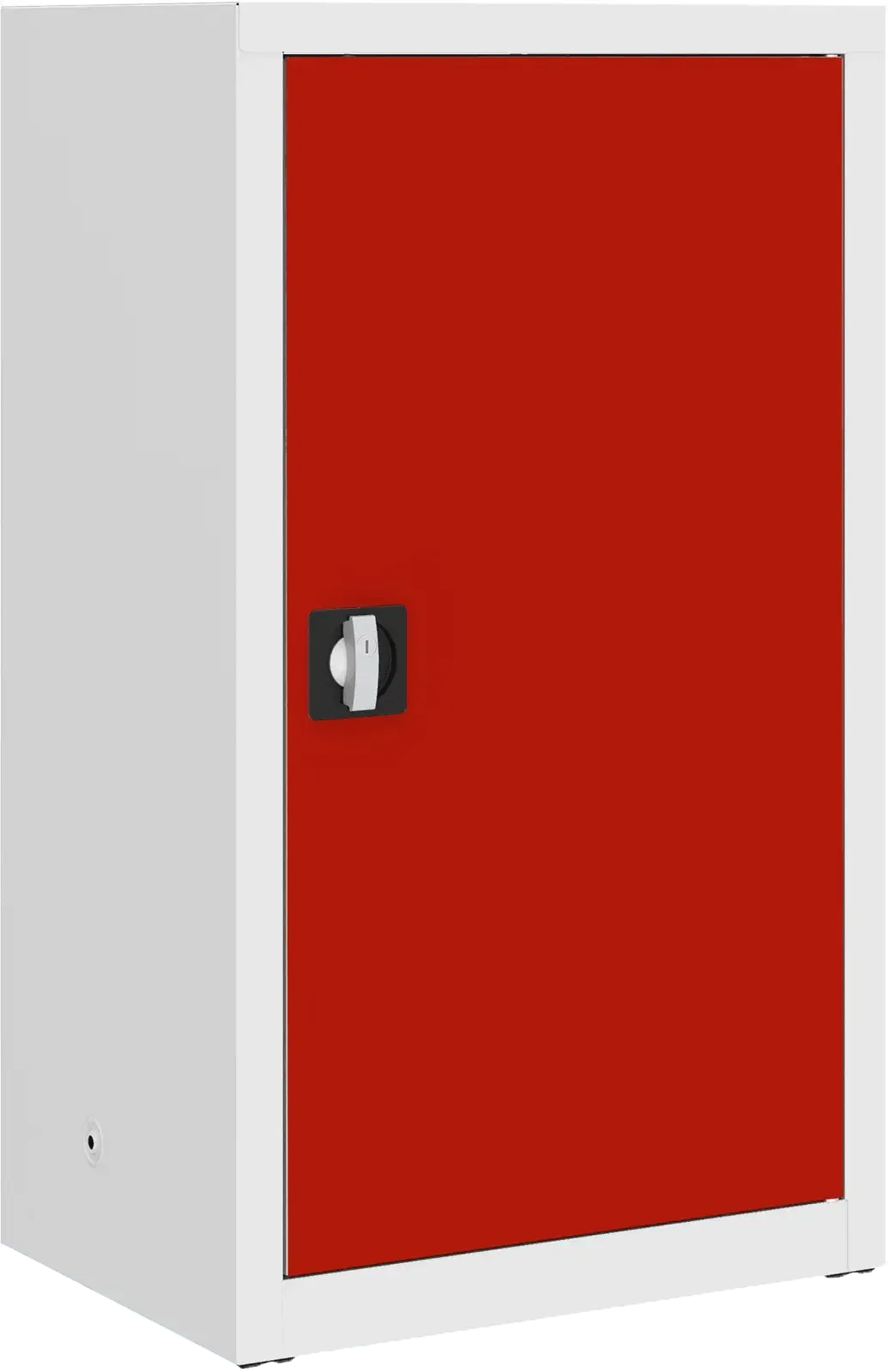 Metalinė dokumentų spinta Classic 1040x600x435 mm – baltas / raudonos