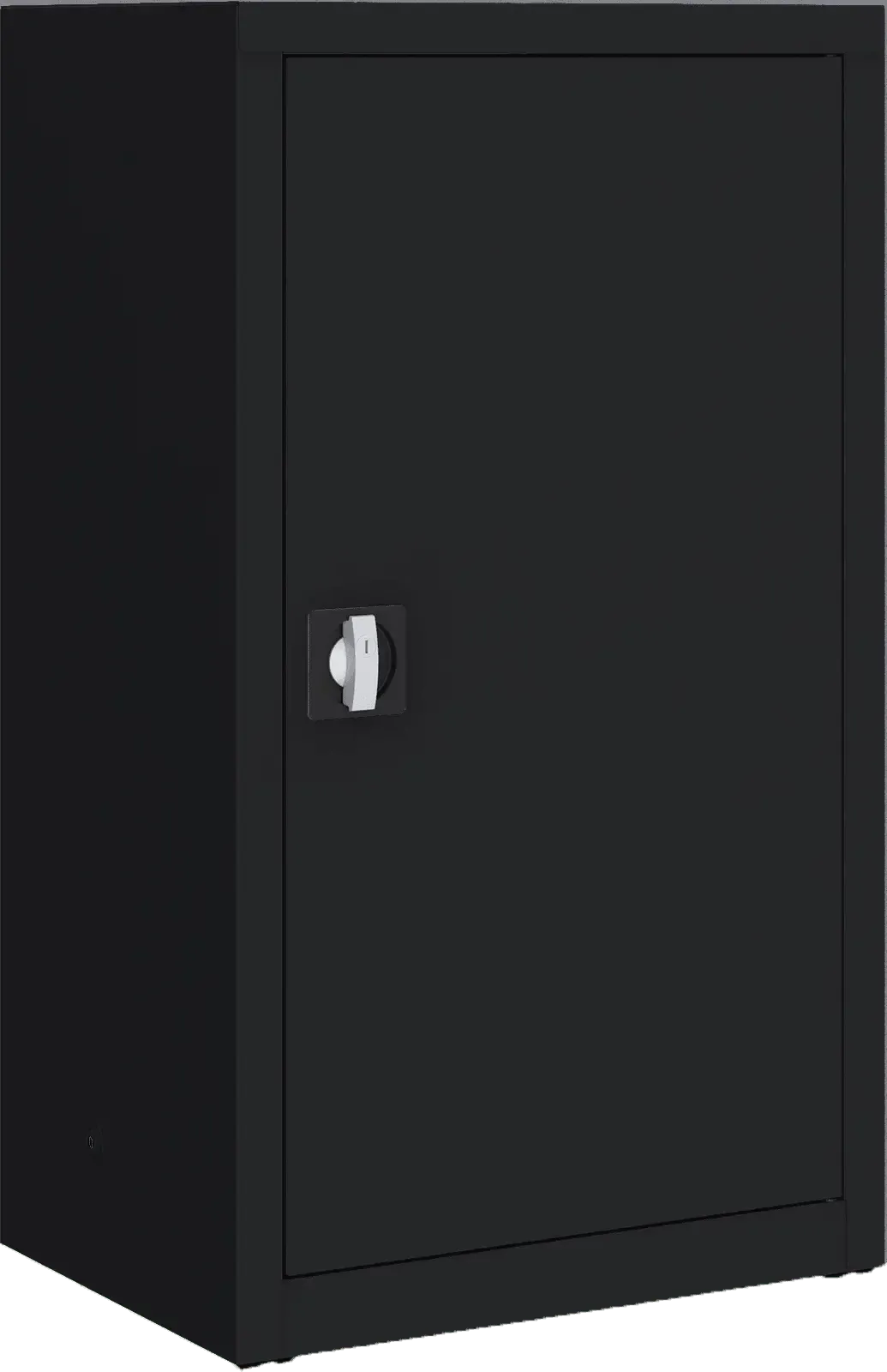 Metalinė dokumentų spinta Classic 1040x600x435 mm – juodas / juodos
