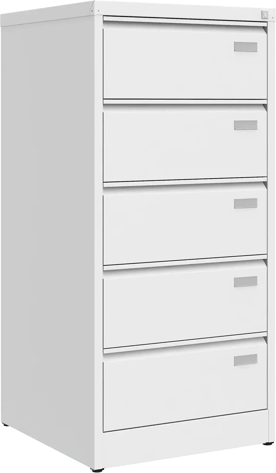 Metalinė dokumentų spinta Archive, 1292x608x633 mm, B5 formatui – balta / balta