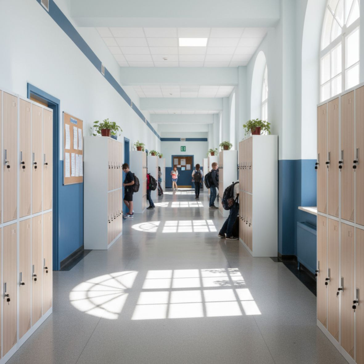 Metalinė persirengimo spintelė Stanford Wood