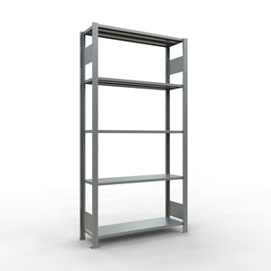 Metalinė lentyna Schulte Multiplus 2000 mm x1000 mm, dvipusė, plug in – 300 / 85 / cinkuota