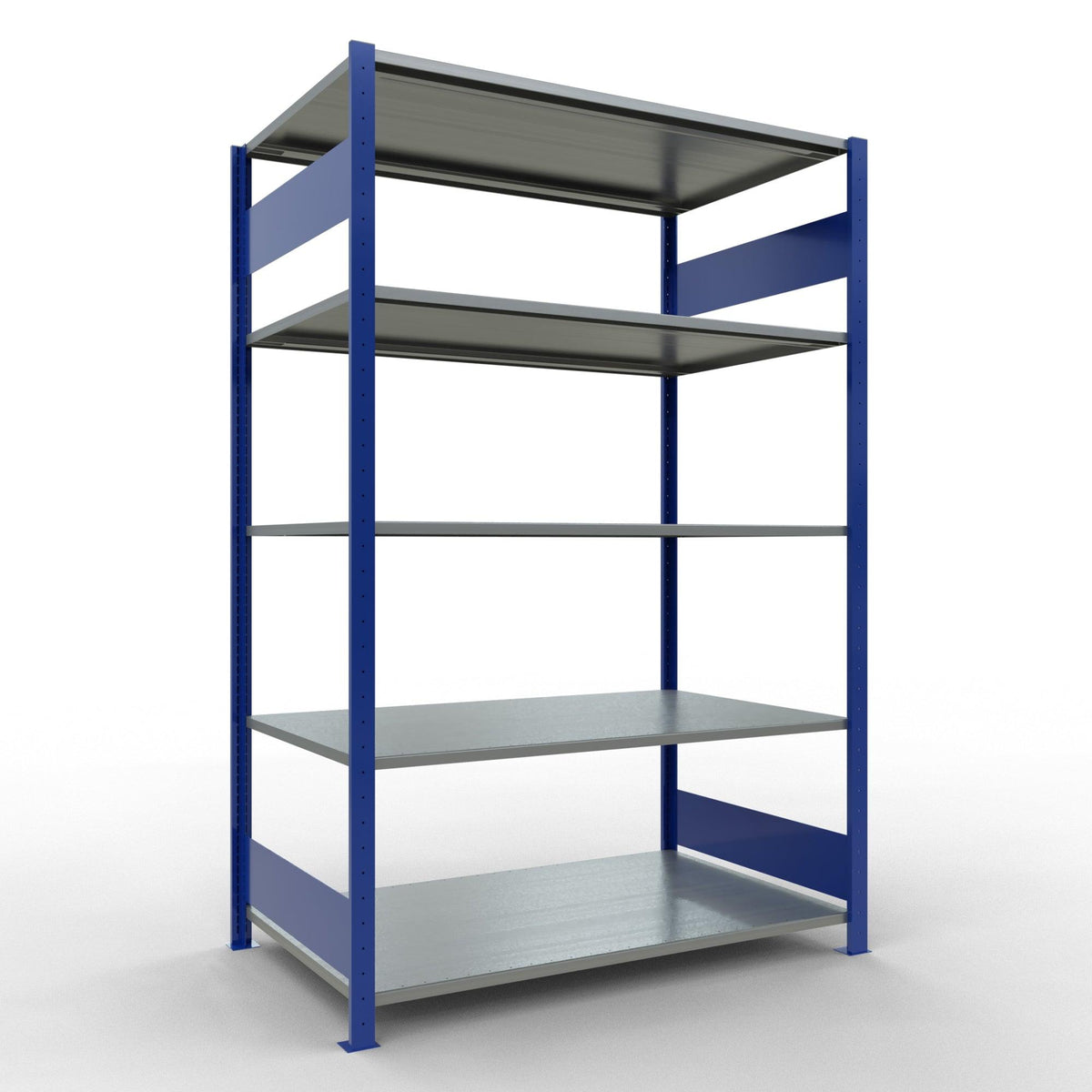 Metalinė lentyna Schulte Multiplus 2000 mm x1300 mm, dvipusė, įstatoma