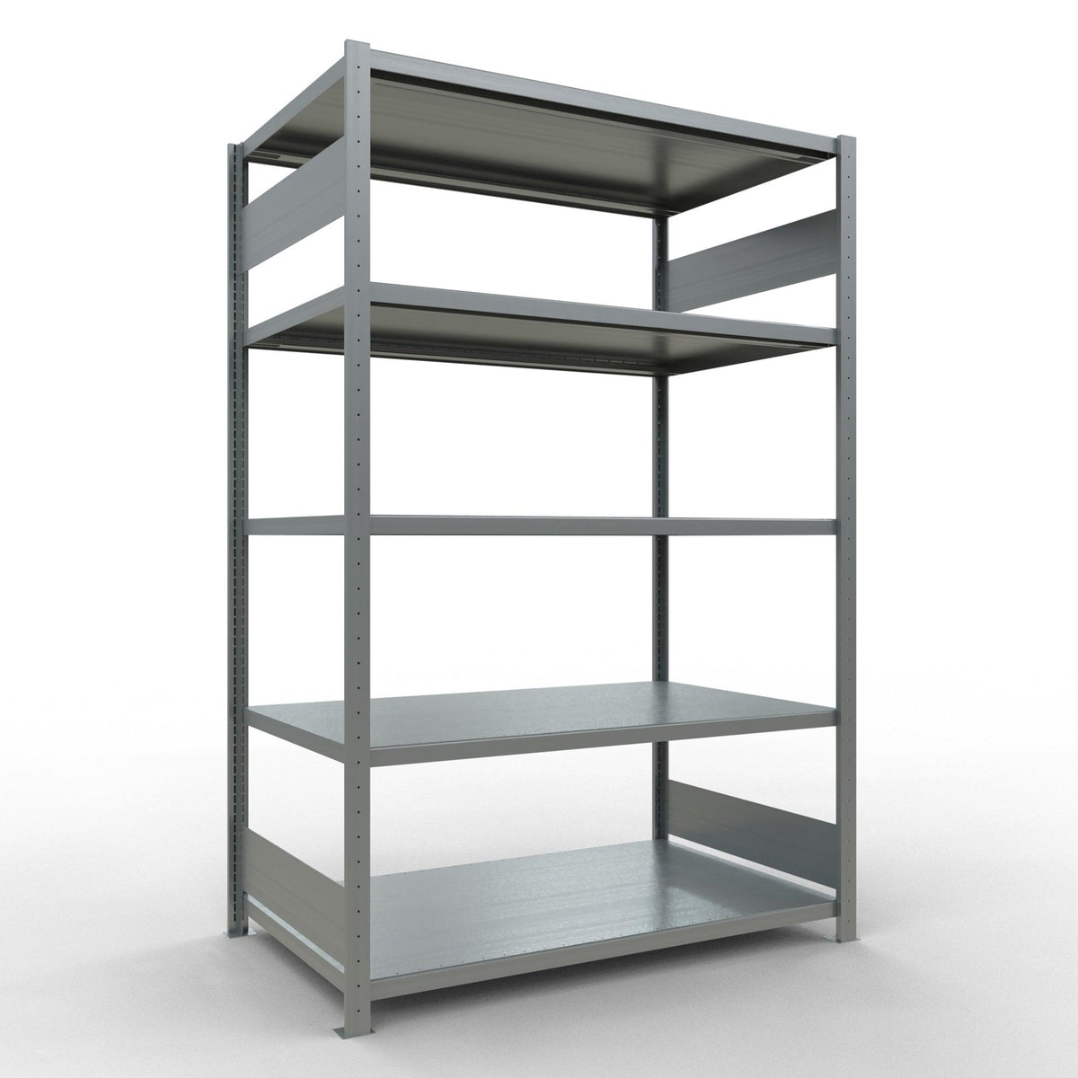 Metalinė lentyna Schulte Multiplus 2000 mm x1300 mm, dvipusė, įstatoma