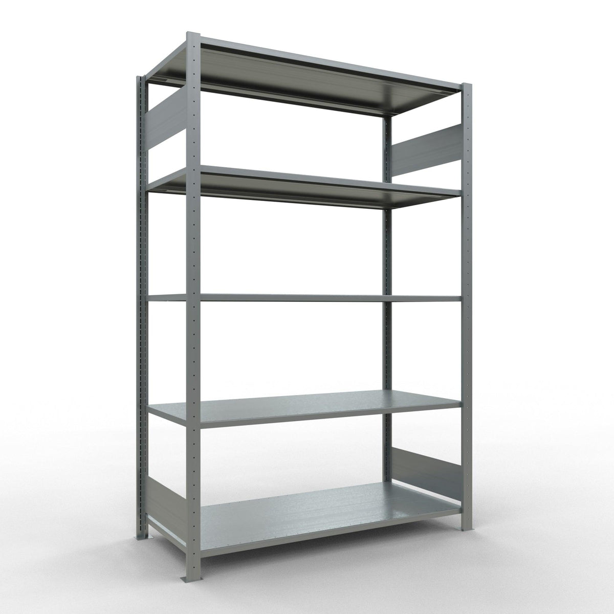 Metalinė lentyna Schulte Multiplus 2000 mm x1300 mm, dvipusė, įstatoma