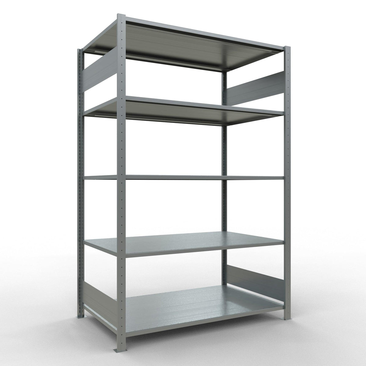 Metalinė lentyna Schulte Multiplus 2000 mm x1300 mm, dvipusė, įstatoma