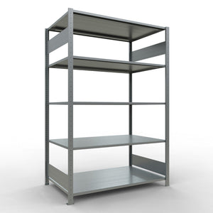 Metalinė lentyna Schulte Multiplus 2000 mm x1300 mm, dvipusė, įstatoma