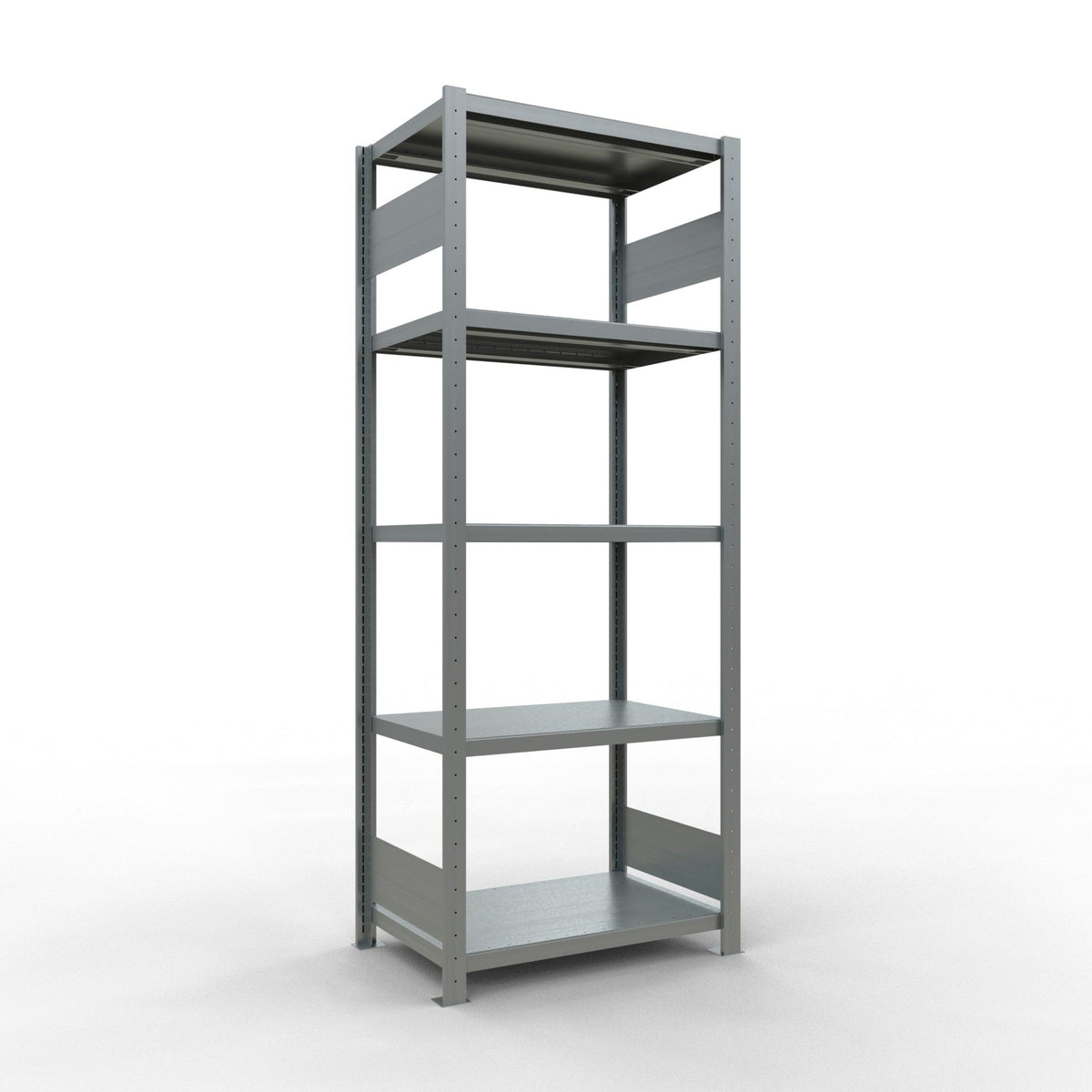 Metalinė lentyna Schulte Multiplus 2000 mm x750 mm, dvipusė, įstatoma