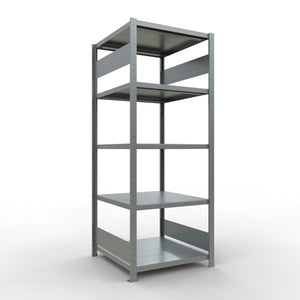 Metalinė lentyna Schulte Multiplus 2000 mm x750 mm, dvipusė, įstatoma