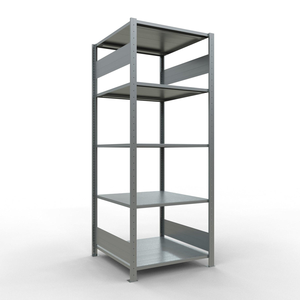 Metalinė lentyna Schulte Multiplus 2000 mm x750 mm, dvipusė, įstatoma
