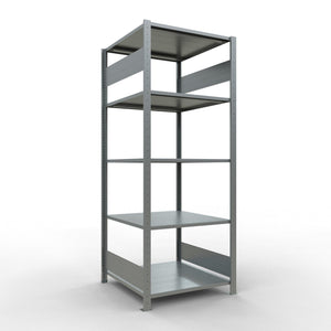 Metalinė lentyna Schulte Multiplus 2000 mm x750 mm, dvipusė, įstatoma