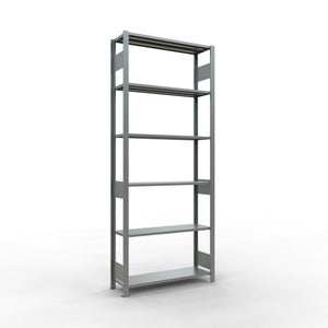 Metalinis stelažas Schulte Multiplus 2500 mm x1000 mm, dvipusis, įstatomas
