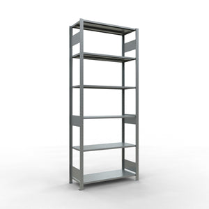 Metalinis stelažas Schulte Multiplus 2500 mm x1000 mm, dvipusis, įstatomas
