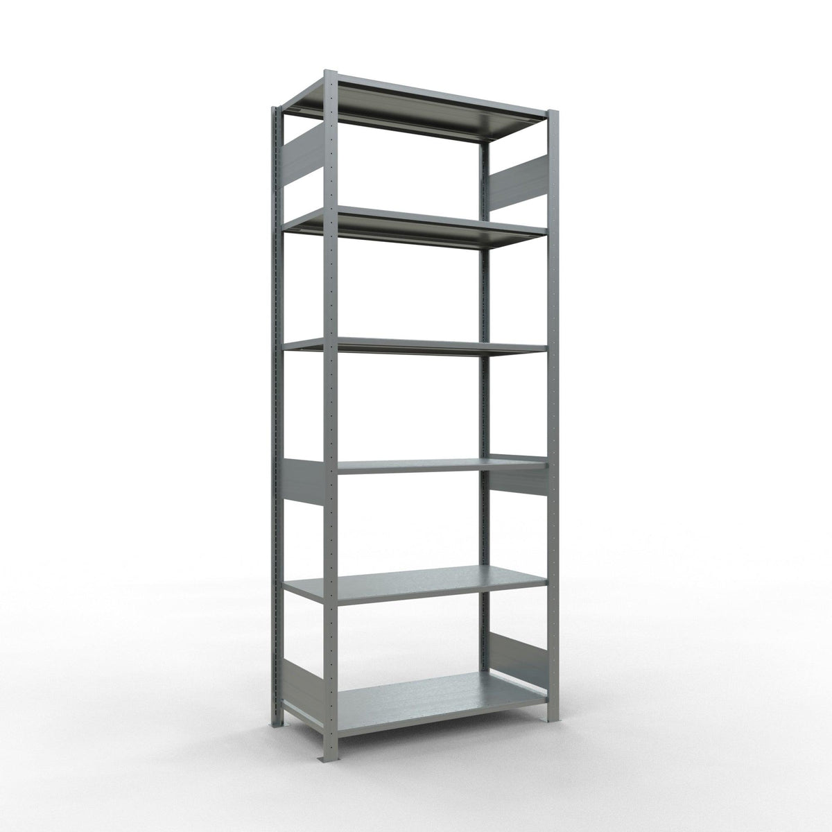 Metalinis stelažas Schulte Multiplus 2500 mm x1000 mm, dvipusis, įstatomas
