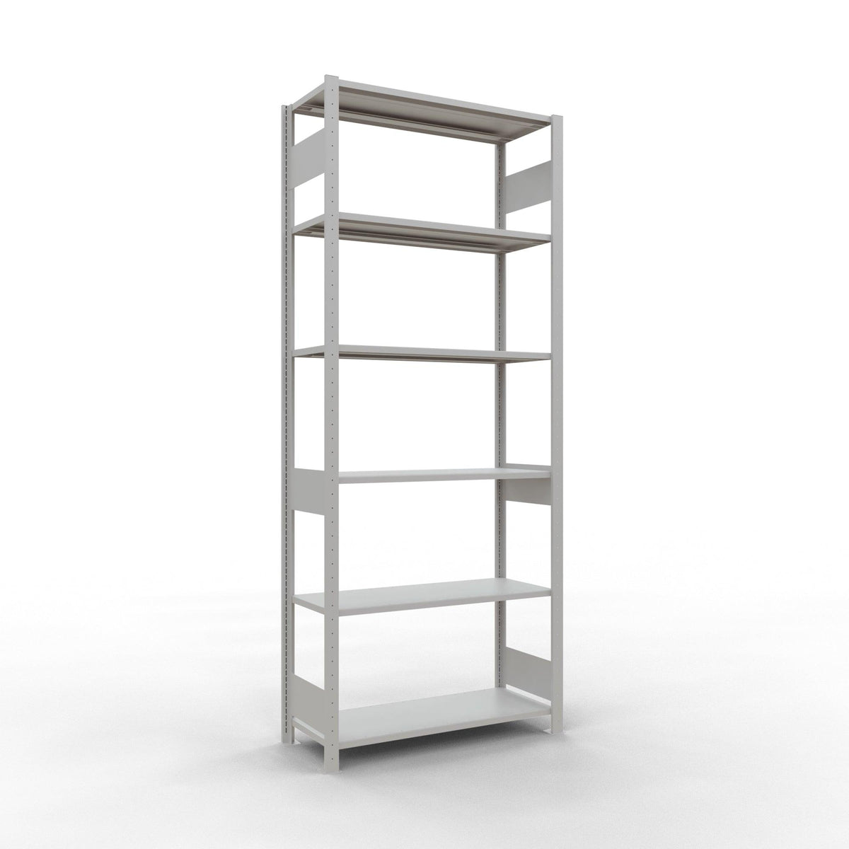 Metalinis stelažas Schulte Multiplus 2500 mm x1000 mm, dvipusis, įstatomas