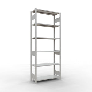 Metalinis stelažas Schulte Multiplus 2500 mm x1000 mm, dvipusis, įstatomas