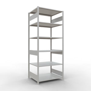 Metalinis stelažas Schulte Multiplus 2500 mm x1000 mm, dvipusis, įstatomas