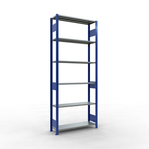 Metalinis stelažas Schulte Multiplus 2500 mm x1000 mm, dvipusis, įstatomas