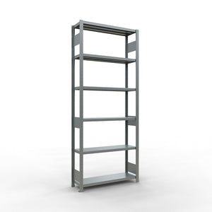 Metalinis stelažas Schulte Multiplus 2500 mm x1000 mm, dvipusis, įstatomas