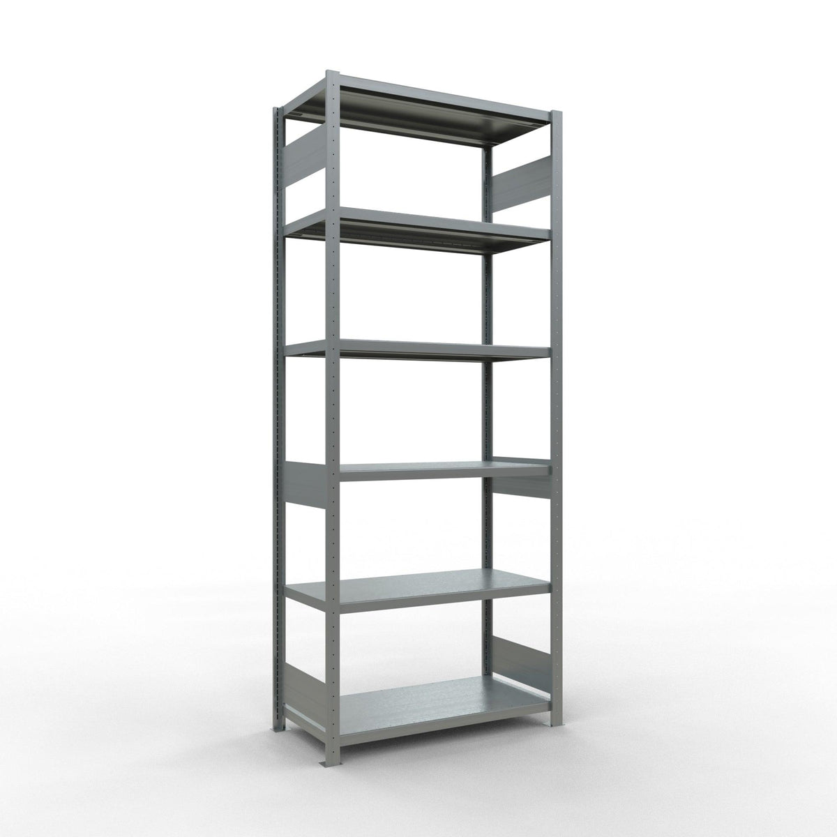 Metalinis stelažas Schulte Multiplus 2500 mm x1000 mm, dvipusis, įstatomas