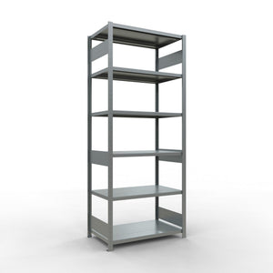 Metalinis stelažas Schulte Multiplus 2500 mm x1000 mm, dvipusis, įstatomas