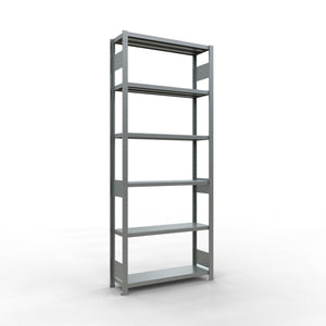 Metalinis stelažas Schulte Multiplus 2500 mm x1000 mm, dvipusis, įstatomas