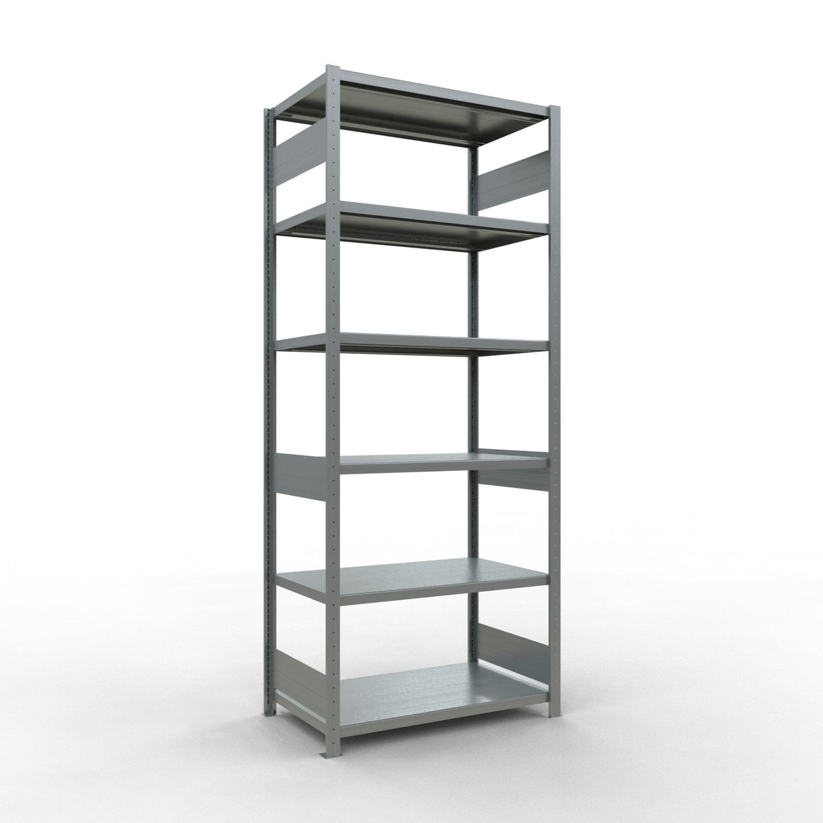 Metalinis stelažas Schulte Multiplus 2500 mm x1000 mm, dvipusis, įstatomas