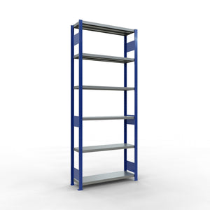 Metalinis stelažas Schulte Multiplus 2500 mm x1000 mm, dvipusis, įstatomas