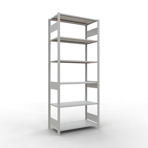 Metalinis stelažas Schulte Multiplus 2500 mm x1000 mm, dvipusis, įstatomas