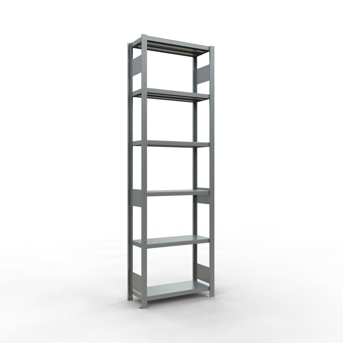 Metalinis stelažas Schulte Multiplus 2500 mm x750 mm dvipusis, įstatomas
