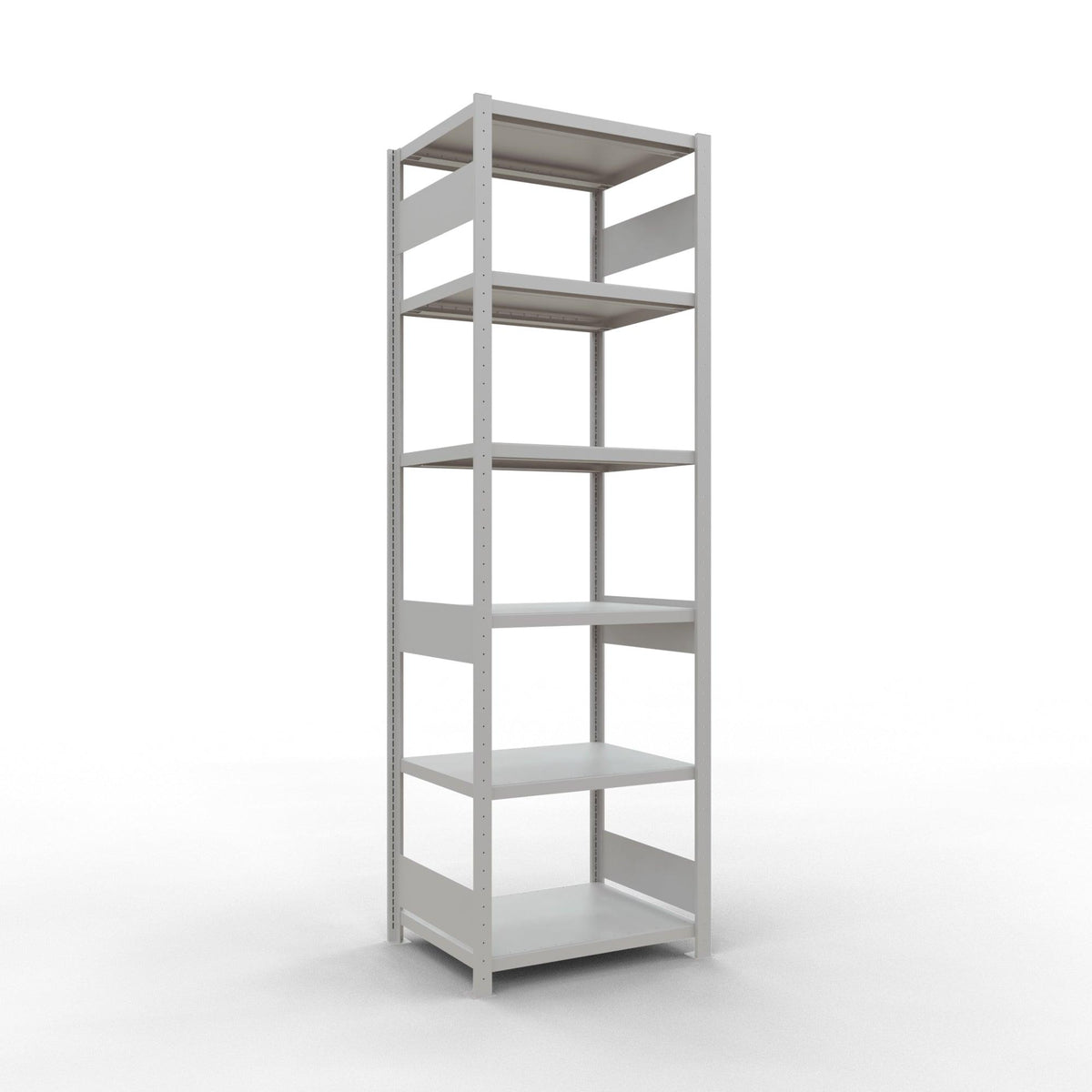 Metalinis stelažas Schulte Multiplus 2500 mm x750 mm dvipusis, įstatomas