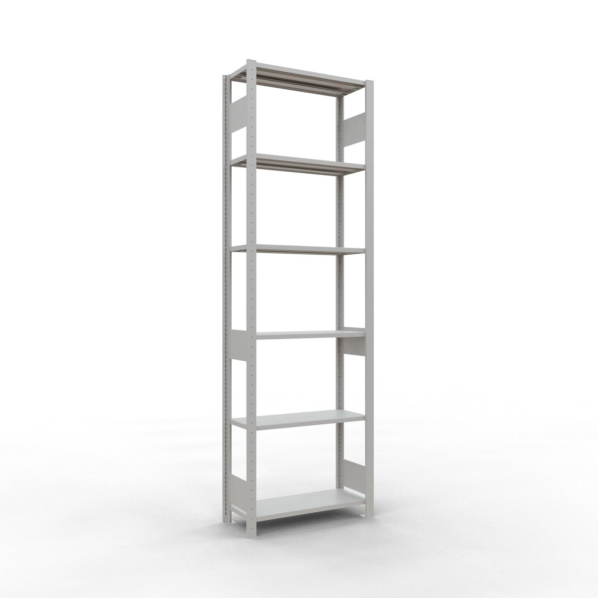 Metalinis stelažas Schulte Multiplus 2500 mm x750 mm dvipusis, įstatomas