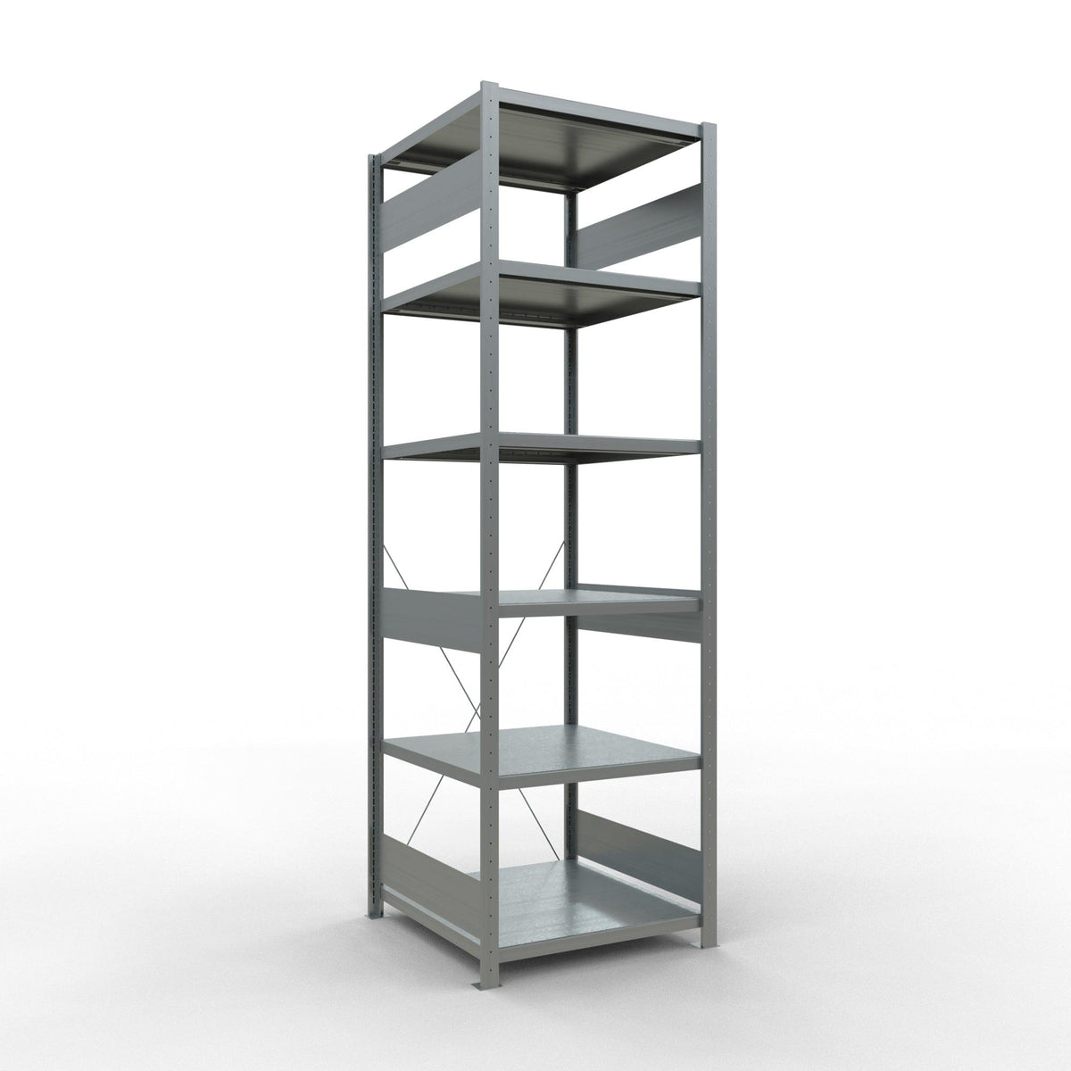 Metalinis stelažas Schulte Multiplus 2500 mm x750 mm įstatomas