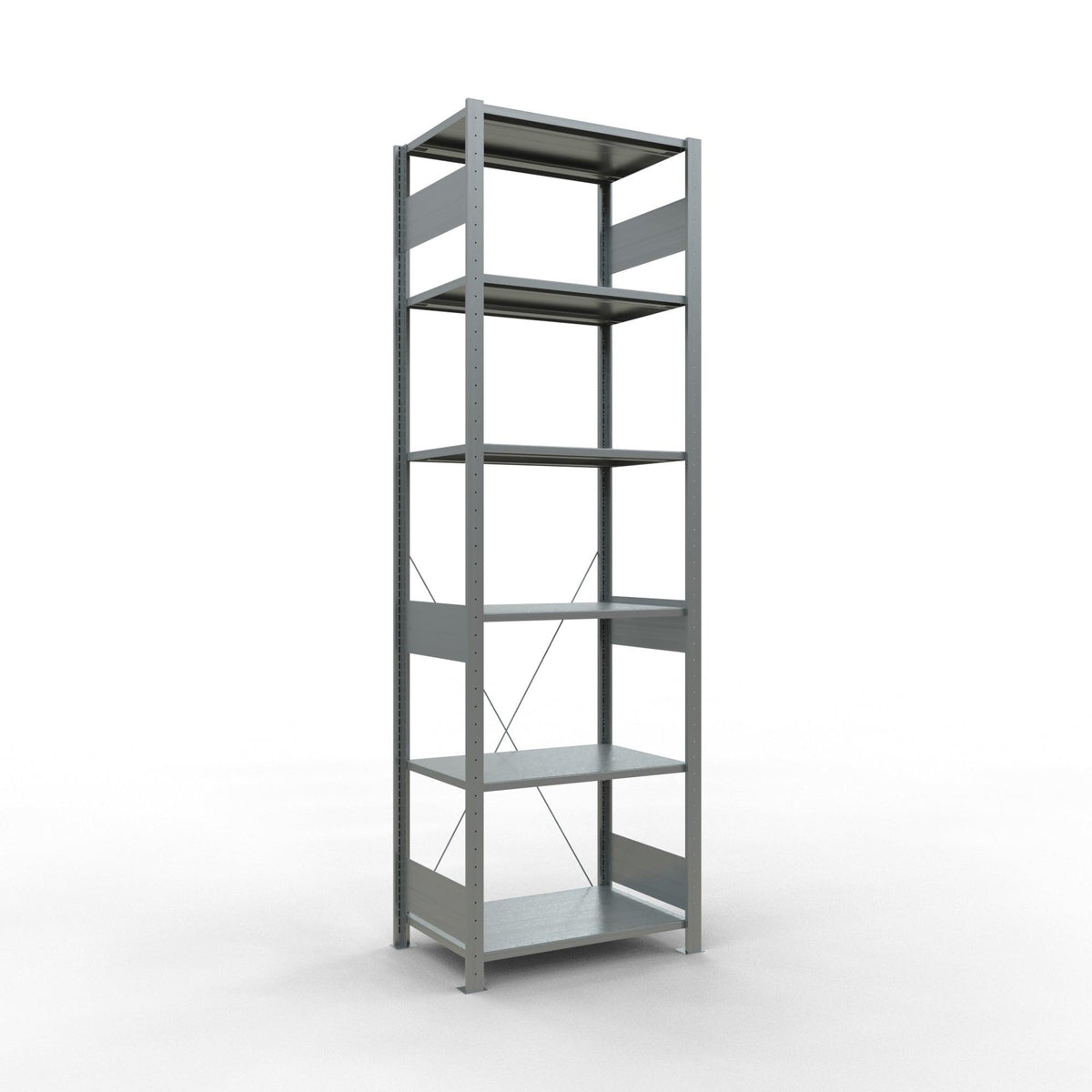 Metalinis stelažas Schulte Multiplus 2500 mm x750 mm įstatomas